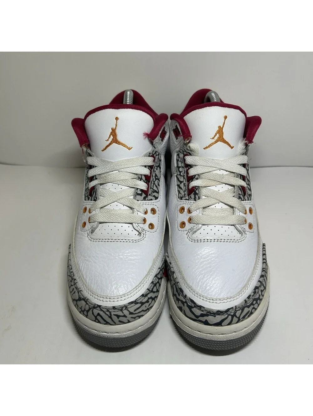 Air Jordan 3 Retro Cardinal GS - Size 5Y - (398614-126)
